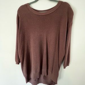 Ladies lightweight knit sweater